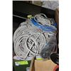 Image 1 : BOX OF NETWORK CABLES