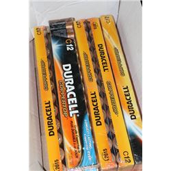 72 BRAND NEW DURACELL C BATTERIES