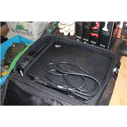 IBM THINK PAD LAPTOP W/ CORDS AND MOUSE IN BLACK