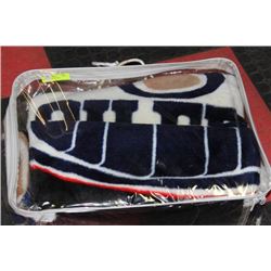 OILER'S THROW BLANKET