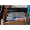 Image 1 : BOX W/ SONY VHS PLAYER AND (11) WALT DISNEY VHS