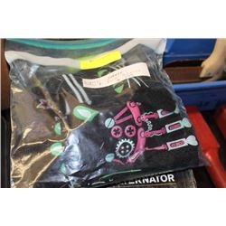 PK OF 6 GLOW IN THE DARK SAFTY GLOVES