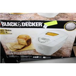 BLACK & DECKER 3LB. BREAD MAKER