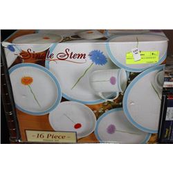 SINGLE STEM 16 PIECE DINNER SET