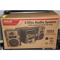 RCA 5 DISCS STEREO SYSTEM