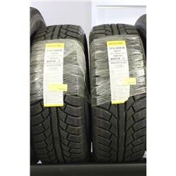 NEW WEST LAKE 225/60R16 WINTER TIRES X 2