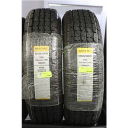 NEW WEST LAKE ST225/75R15 TIRE X 3