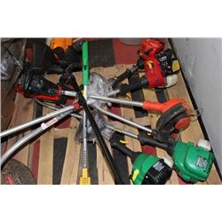 PALLET OF GRASS TRIMMERS