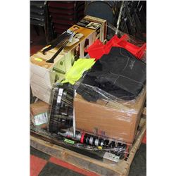 PALLET OF UNCLAIMED FREIGHT ON CHOICE
