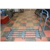 Image 1 : BLUE METAL PUSH CART