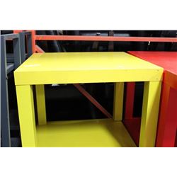 YELLOW END TABLE X2