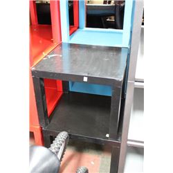 BLACK END TABLE X2
