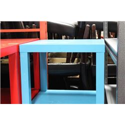 BLUE END TABLE X3