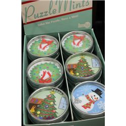 BOX OF PUZZLE MINTS