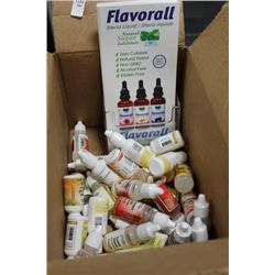 BOX OF FLAVERALL NATURAL SUGAR SUBSTITUTE