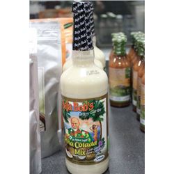 BOTTLE OF BAJA BOBS PINA COLADA MIX