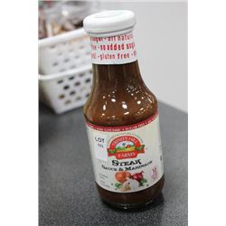 TRINITY HILLS STEAK SAUCE AND MARINADE