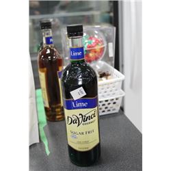 BOTTLE OF DAVINCI SUGAR FREE SYRUP X4