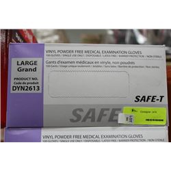 BOX OF 100 SIZE POWDER FREE MEDICAL EXAMINATION