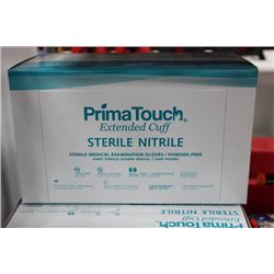 BOX OF PRIMA TOUCH MEDICAL EXAMINATION GLOVES