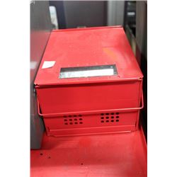 RED PEST CONTROL MOUSE BOX