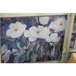 FRAMED FLORAL PICTURE