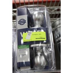 WEISER HALL AND CLOSET HANDLE SET