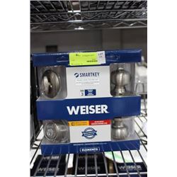 WEISER SMARTKEY SINGLE CYLINDER DEADBOLT W