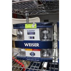 WEISER SMARTKEY SINGLE CYLINDER DEADBOLT W
