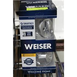 WEISER SINGLE CYLINDER DEADBOLT