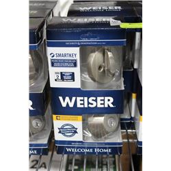 WEISER SINGLE CYLINDER DEADBOLT