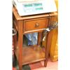Image 1 : WOOD TELEPHONE STAND WITH DRAWER