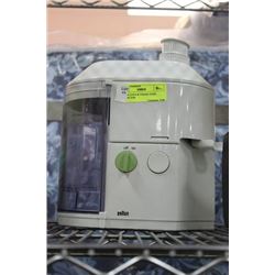 BRAUN JUICE & VEGGIE FOOD EXTRACTOR