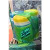 Image 1 : THREE CONTAINERS OF LYSOL DISINFECTING WIPES