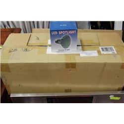 CASE OF 20 ENERGY BRIGHT LED SPOT LIGHTS