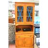 Image 1 : BIRCH STYLE HUTCH/CHINA CABINET