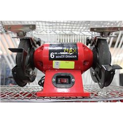 MAX POWER 6" BENCH GRINDER