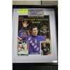 Image 2 : WAYNE GRETZKY RETIREMENT FRAMED 'OFFICIAL GUIDE'