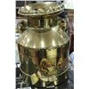 Image 1 : VINTAGE BRASS PLATED CREAM CAN