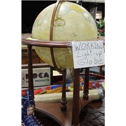16" DIAMETER HEIRLOOM GLOBE BY REPLOGLE WITH STAND