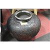 Image 1 : LARGE PLANTER VASE, BROWN