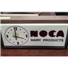 Image 1 : VINTAGE NOCA DAIRY PRODUCTS WALL CLOCK
