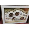 Image 1 : VINTAGE FRAMED ABSTRACT ART