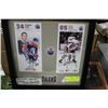 Image 2 : SIGNED PLAYOFF HEROES PISANI&KLIMA FRAMED PICTURE