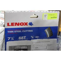 LENOX 7 1/4" TIN STEEL CUTTING WHEEL