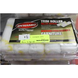 BOX OF 10 DYNAMIC TRIM ROLLERS