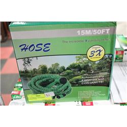 50' AUTOMATIC EXPANDING GARDEN HOSE