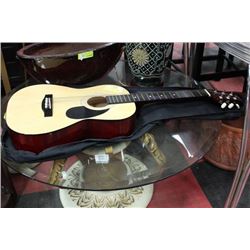 TRINITY RIVER GUITAR 1/2 SIZE W/ BAG CASE