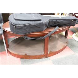 WOOD TONE  COFFEE TABLE (DAMAGE)