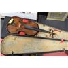 Image 1 : VIOLIN OLD IN WOODEN CASE